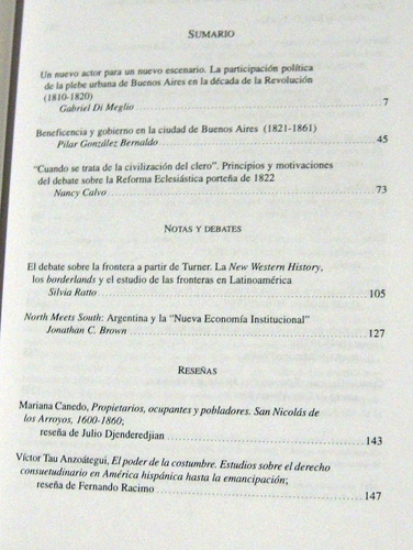 Boletín N° 24 Del Instituto Dr. Emilio Ravignani 2° Sem 2001