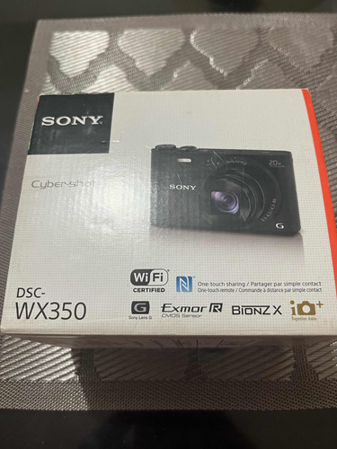 Cámara Digital Dsc-wx350 Sony
