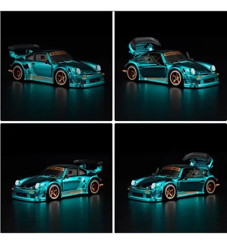 Hot Wheels Rlc Rwb Porsche 930 C/acrilico 1/64 | Envío gratis