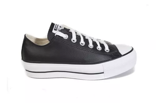 Zapatilla Converse Plataforma Cuero Gratis