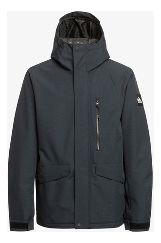 Campera Snow Hombre Mission Solid Quiksilver Nieve 