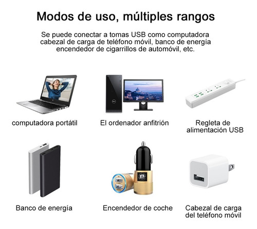 Imagen 5 de 10 de Proyector De Estrellas Luz Nocturna Portátil Usb Para El Int