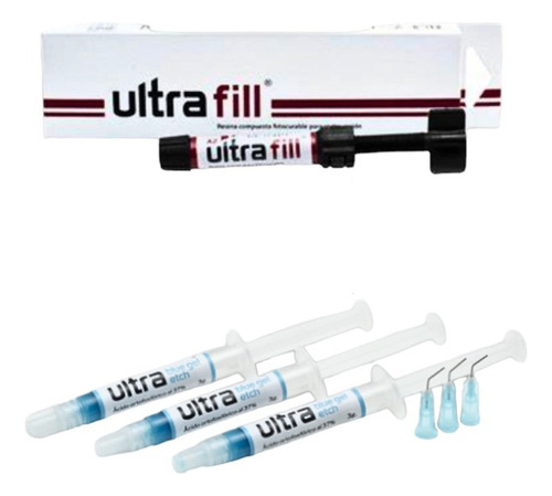 Promo Ultra Fill + Kit 3 Jer Ultra Blue Etch - Odontología