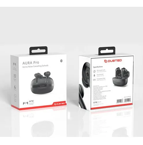 Audifonos Dusted Aura Pro In Ear Bluetooth Negro
