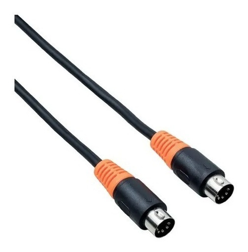 Cable Midi 3 Metros Bespeco Slmm300 Profesional 5 Polos