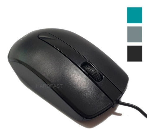 Mouse Com Fio Usb Optico Classico Box Preciso Levedpi Baraz@ Cor Cinza