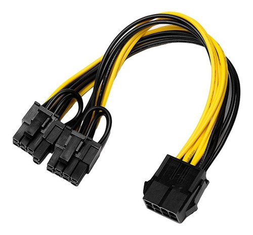 Multiplicador De Pcie 8 Pinos Para 2x8 Pinos (6+2) Gpu Bivolt