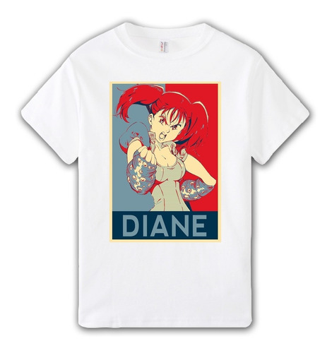 Remera Diane Nanatsu No Taizai - Otaku Anime Manga Unisex