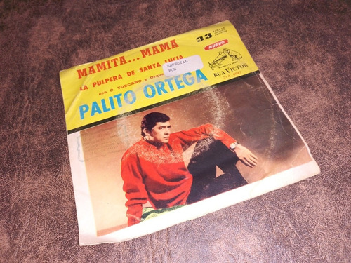 Palito Ortega. Mamita...mama. Disco De Vinilo Simple 