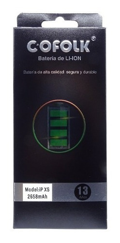 Batería Compatible Con iPhone XS Cofolk