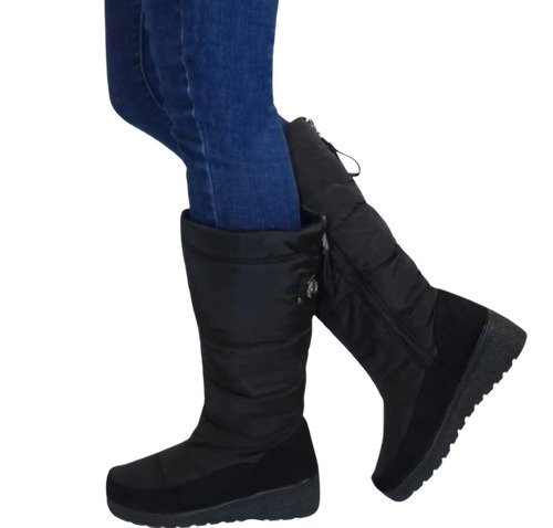 Botín Térmico Impermeable Forrado Con Chiporro Mujer - Nieve