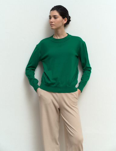 Sweater Básico De Bremer - Brandy