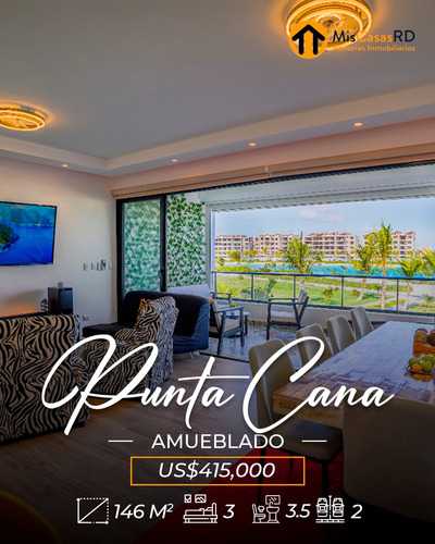 Apartamento De Lujo En Venta En Punta Cana Amueblado