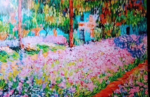 Cuadros El Jardin De Giverny Y Otros Monet 50x70