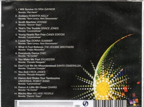 Cd Disco Music - 2006 O Melhor Das Novelas Da Globo