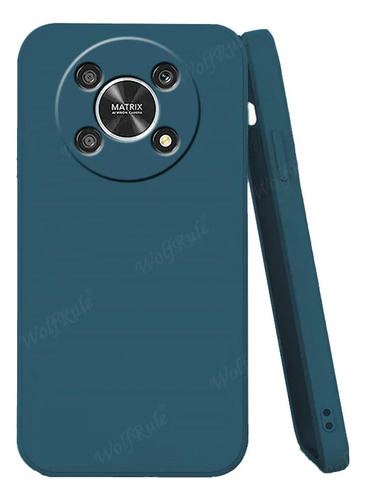 Funda De Honor X9 5g Soft Feeling Antishock Azul Resistente
