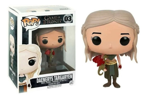Imagen 1 de 1 de Funko Pop Daenerys Targaryen 03 Game Of Thrones