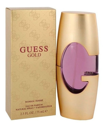 Guess Gold Edp 75 ml Para Dama - mL a $2075