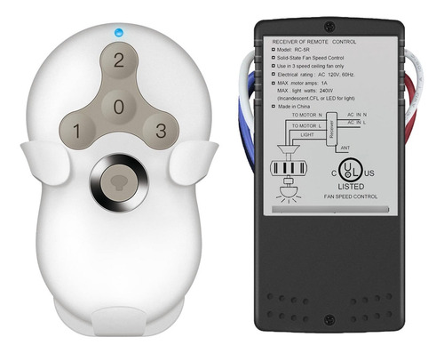 Kit De Control Remoto Universal Para Ventilador De Techo Con