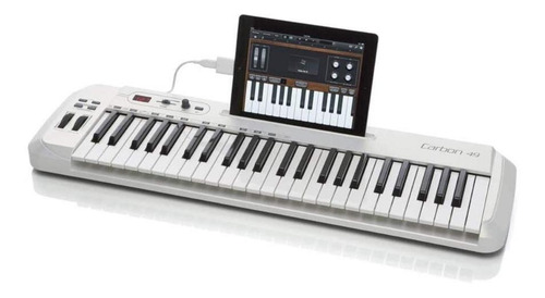 Controlador Samson Carbon 49 Sakc49 Usb Midi 49 Teclas