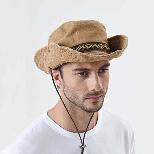 Imagen 6 de 6 de Withmoons Boonie Bush Hat Aztec Pattern Ancho Ala Broche