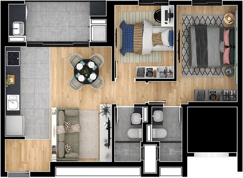 Imagem 22 de 26 de Apartamento - Ap01505 - 69297973