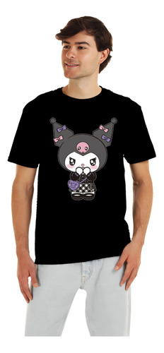 Playera Hello Kitty Caricaturas Retro Diseño 01 Kurom Beloma