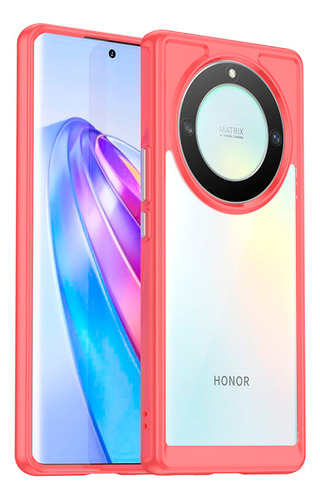 Protector Honor Magic 5 Lite 5g Transparente Con Bordes Nara