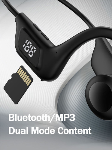 .. Bluetooth Wireless Mp3 Deportes Auricular De Conducción