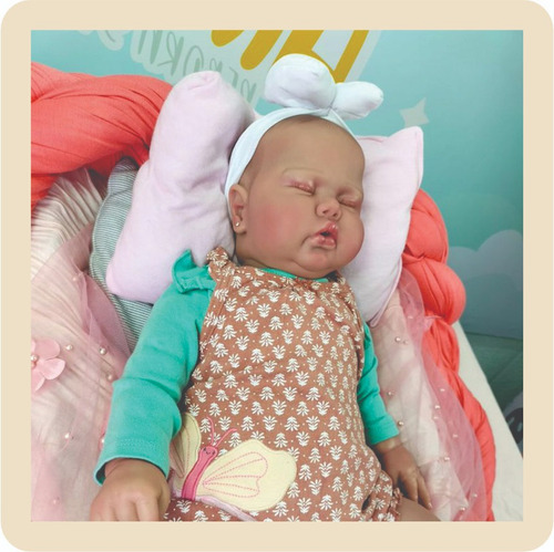Bebe Reborn Aria 56 Cm Silicona Suave Realista