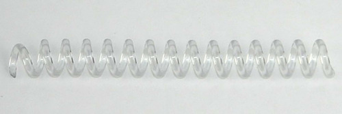 Espiral P/ Encadernação 50mm Transp Até 450 Fls 12 Unidades