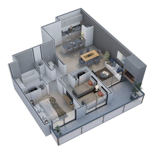 Imagen 3 de 3 de Departamento En Venta En Liniers Barrio Naon