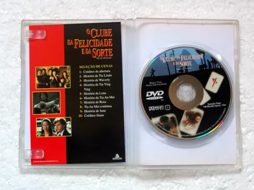 Dvd O Clube Da Felicidade E Da Sorte / C/ Encarte Original