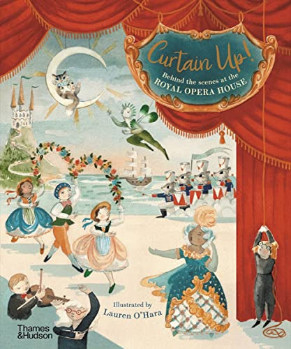 Libro Curtain Up!: Behind The Scenes At The Royal Opera De O