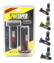 Comprar Puños Pro Taper Negro Con Letras En Colores Set X 2