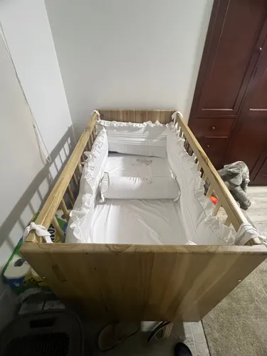 Cuna En Madera Original Incluye Colchón (Usado)