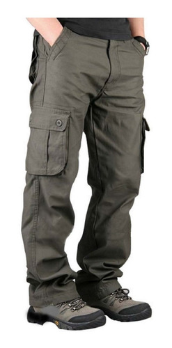 Pack X 3 Pantalon Hombre Cargo Gabardina Hard Work War Ffaa