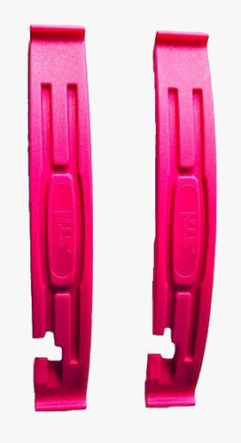 Espátula Curva Nylon Para Bicicleta - Rosa