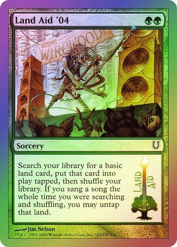 Magic Land Aid '04 Unhinged (foil)