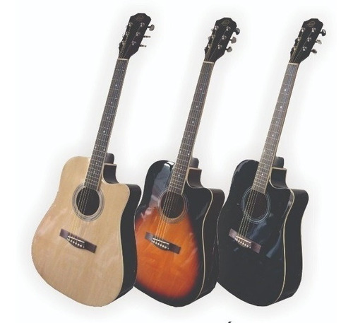 Guitarra Acustica Jumbo Importada Original Gran Calidad 