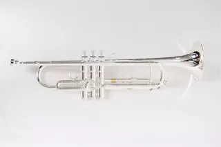 Trompeta California Original Plateada De 1 Puente