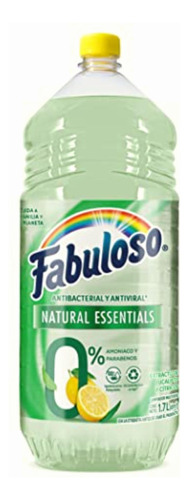 Fabuloso Natural Essentials Limpiador Líquido Antibacterial