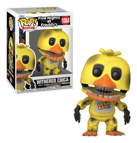 Boneco Funko Pop! Five Nights At Freddy's - Withered Chica