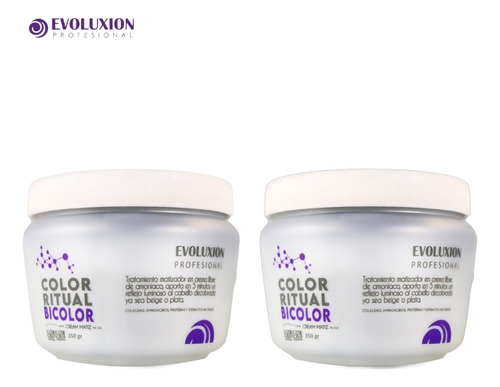 Kit Matizador Crema Bicolor Evoluxion