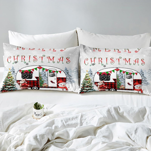 Capa De Edredão De Camping Queen, Cama De Campista De Natal