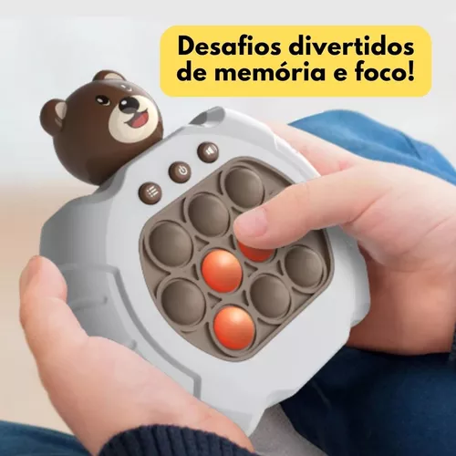 Popit Mini Game Eletrônico Anti Stress Jogo Infantil Memória