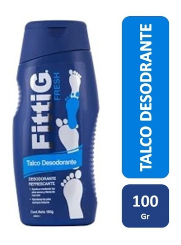 Talco Desodorante Fittig 100 Gr