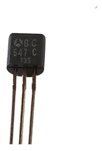 Transistor Npn-50v/0.2a/0.5w Bc547c Nte199 X2 Unidades