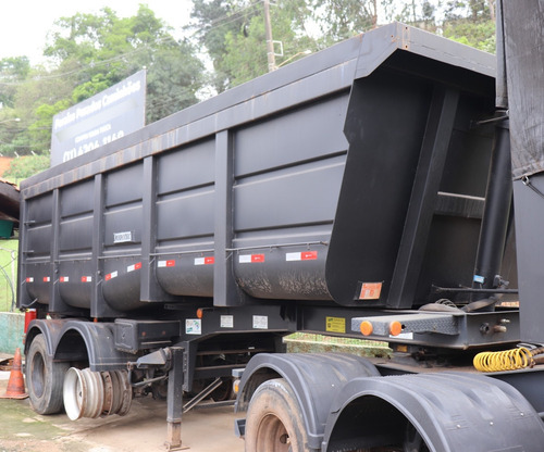Carreta Bitrem Basculante Bi Caçamba Rodotec 25m3 Ano 2020