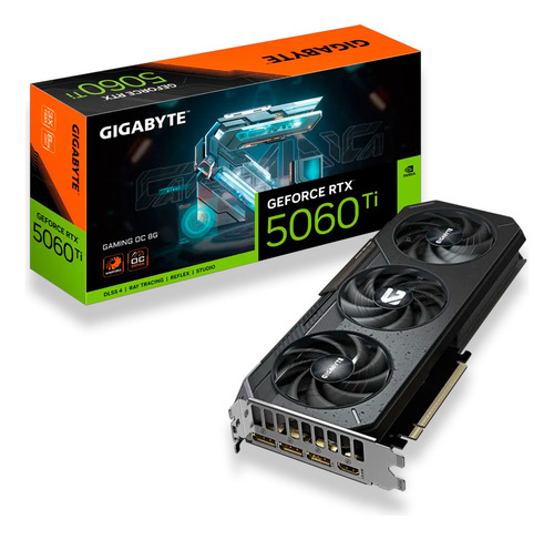 Placa De Vídeo Gigabyte Rtx 5060 Ti Gaming Oc 16gb Gddr7